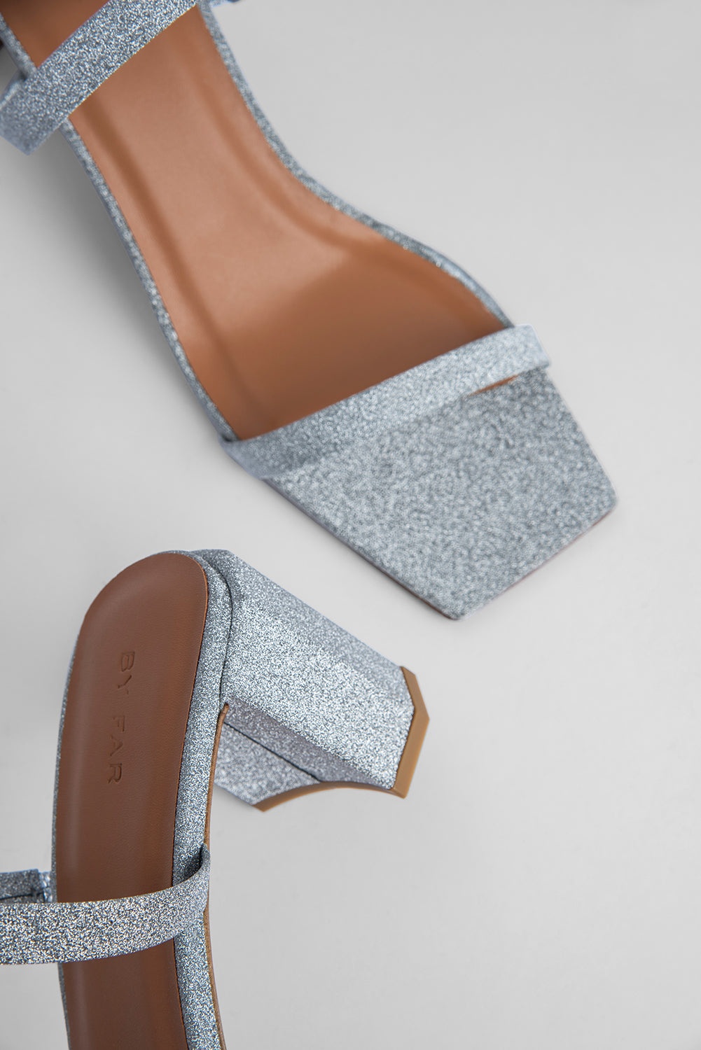 Tanya Silver Glitter Leather - 5