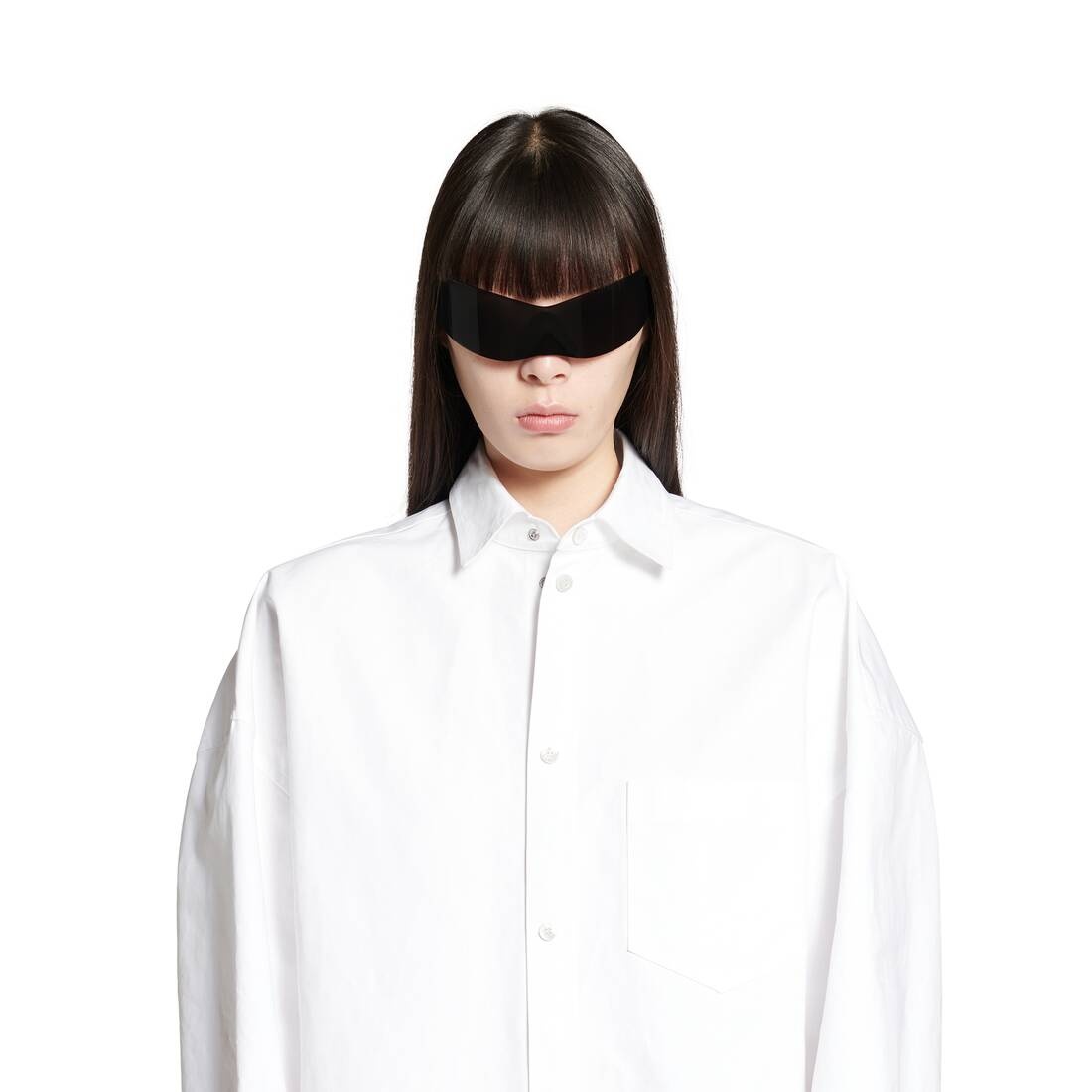 Outerwear Shirt Large Fit in White - 5