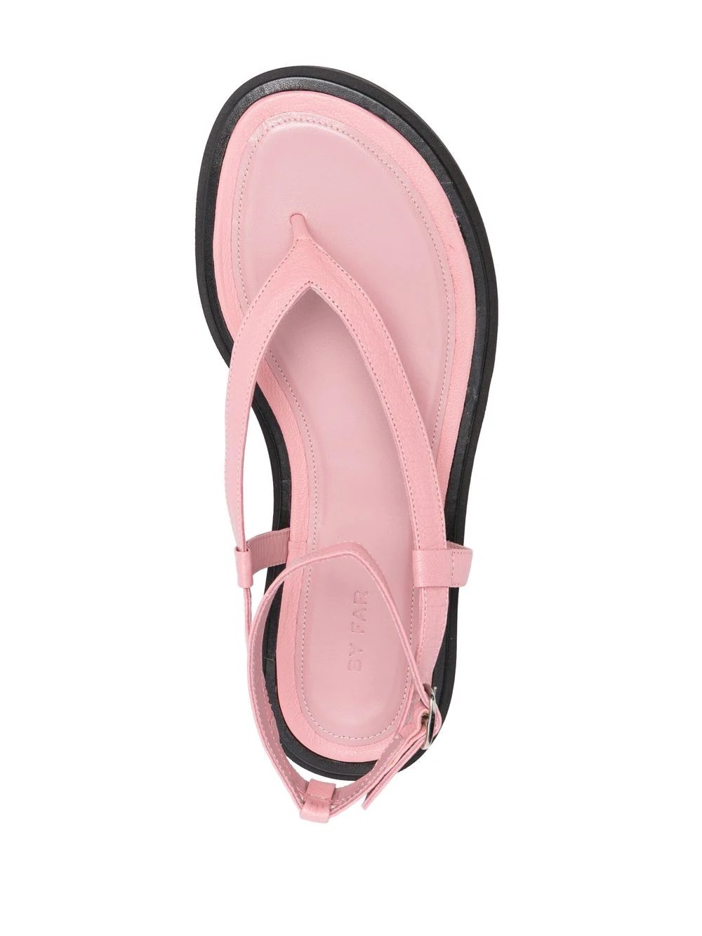 Cece grained-leather sandals - 4