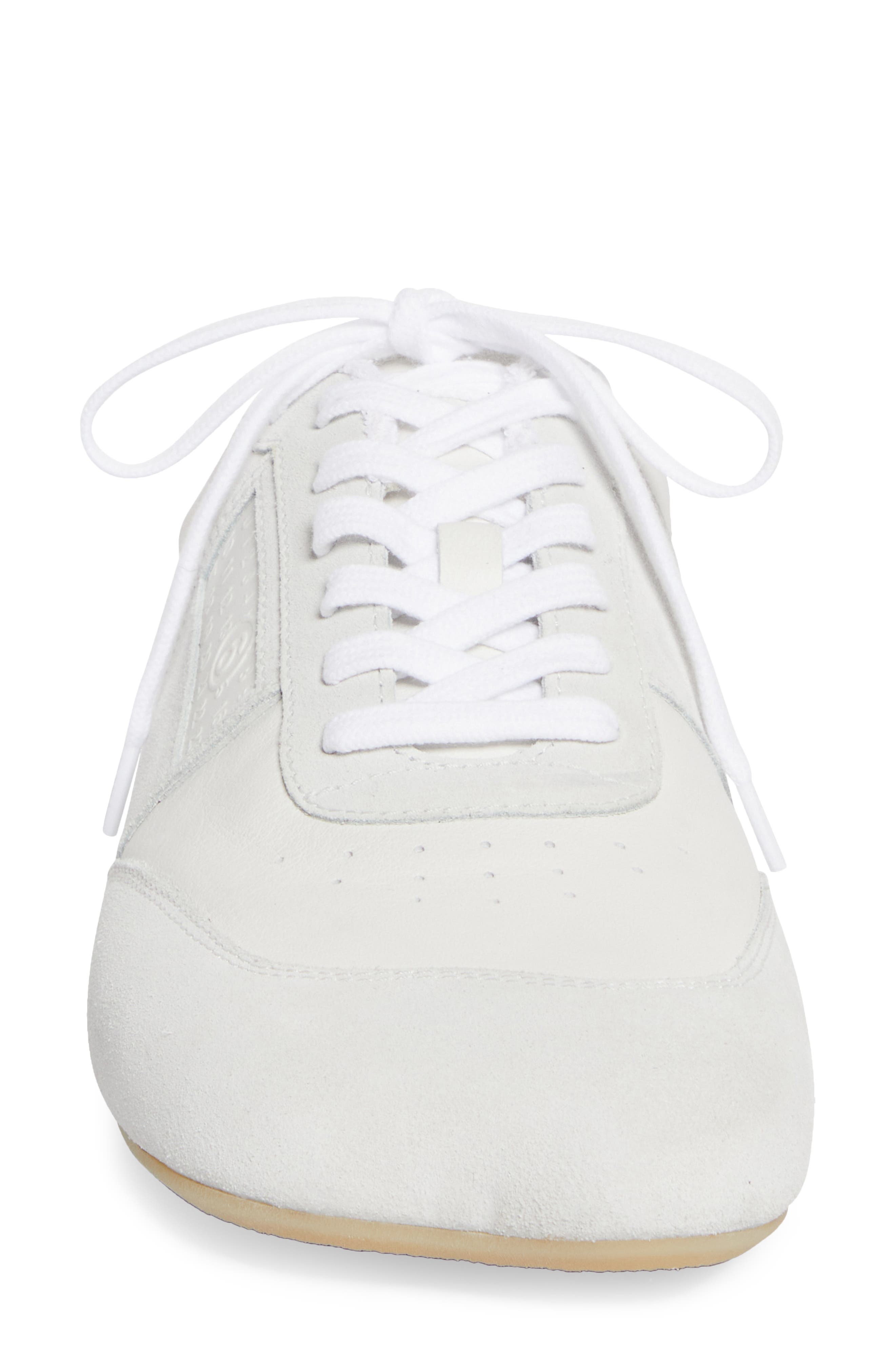 MM6 Maison Margiela Low Top Sneaker in White at Nordstrom - 4