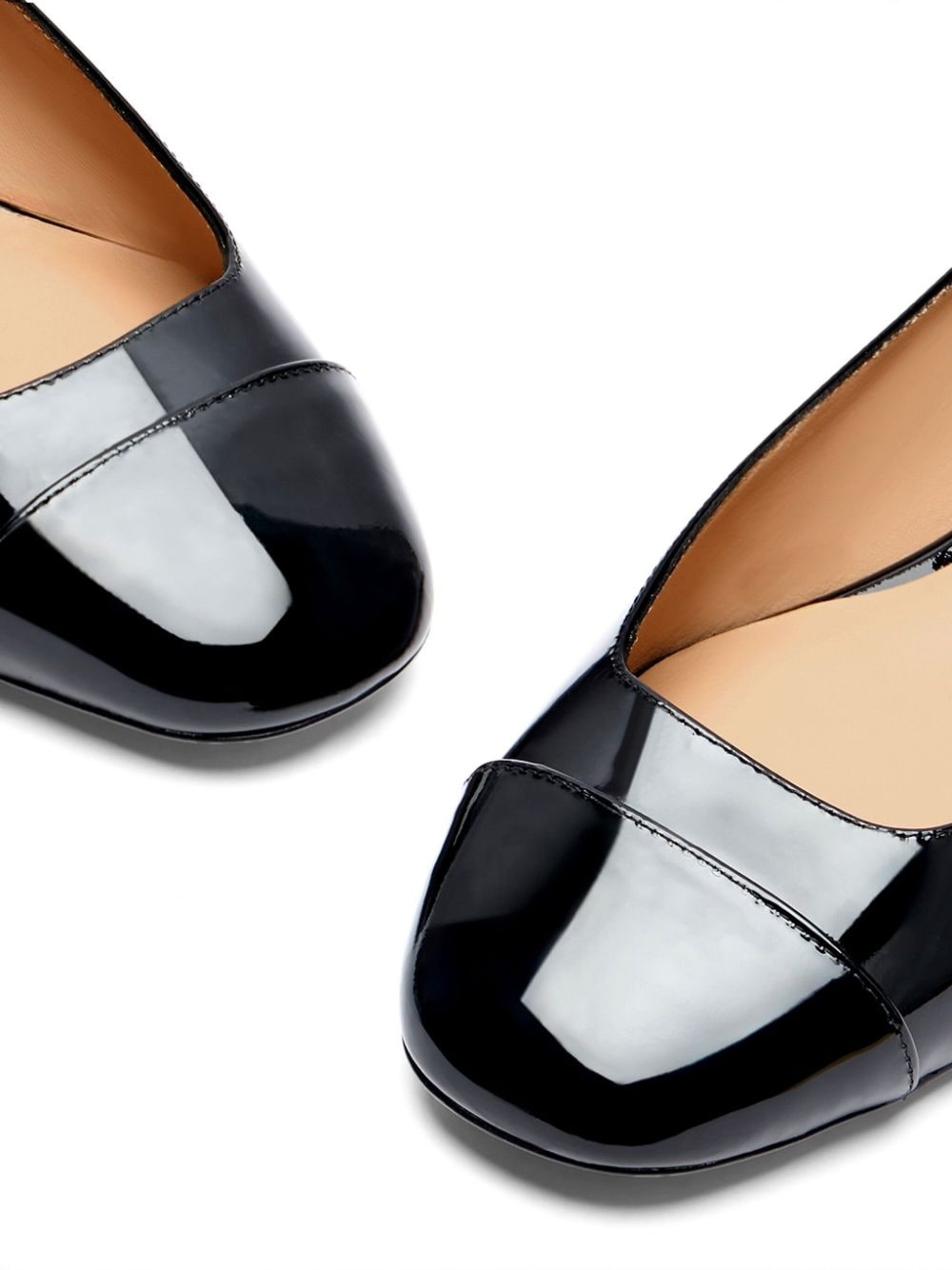 leather ballerina shoes - 6