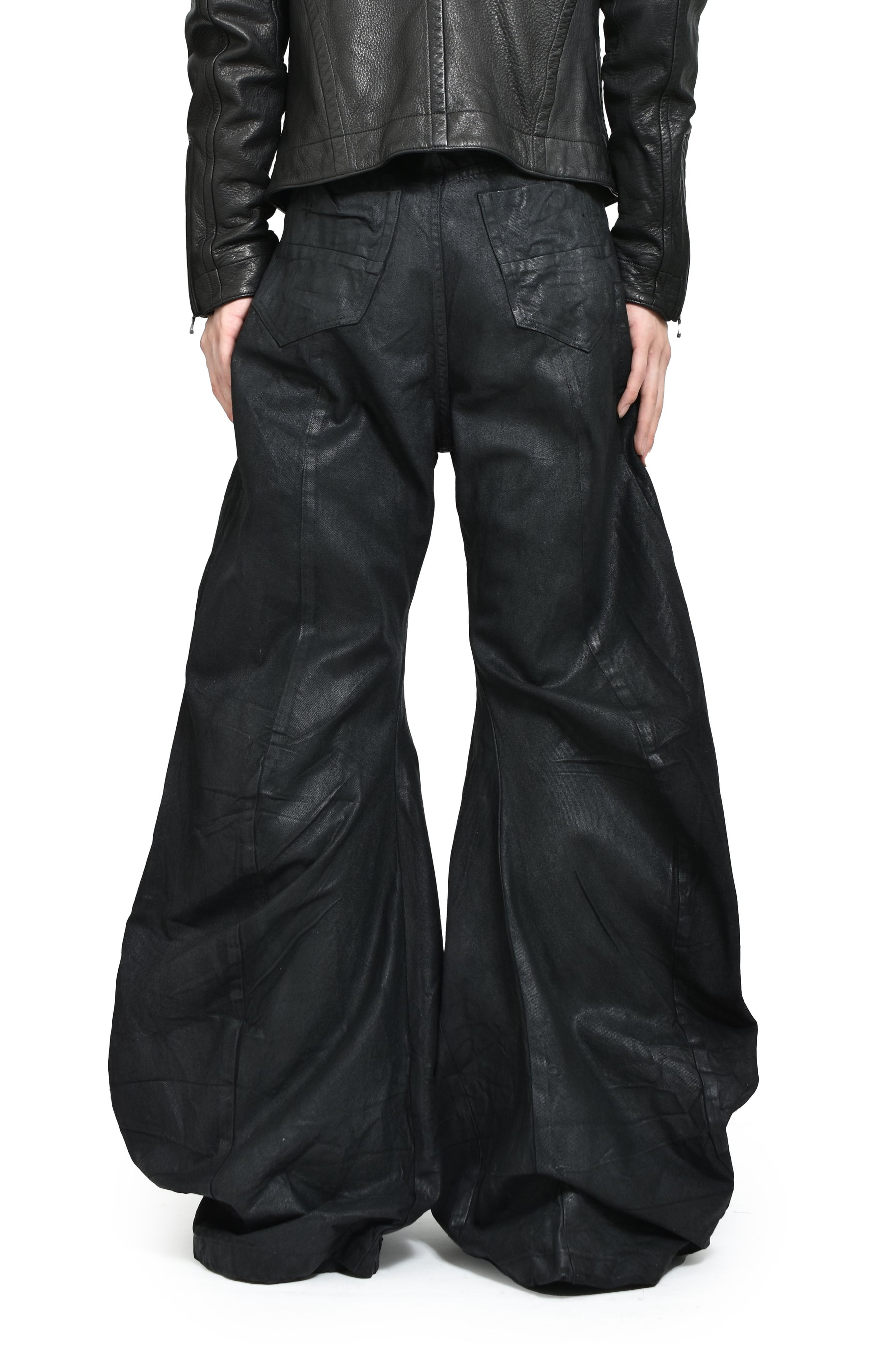 10OZ COATING DENIM PANTS / BLK - 2
