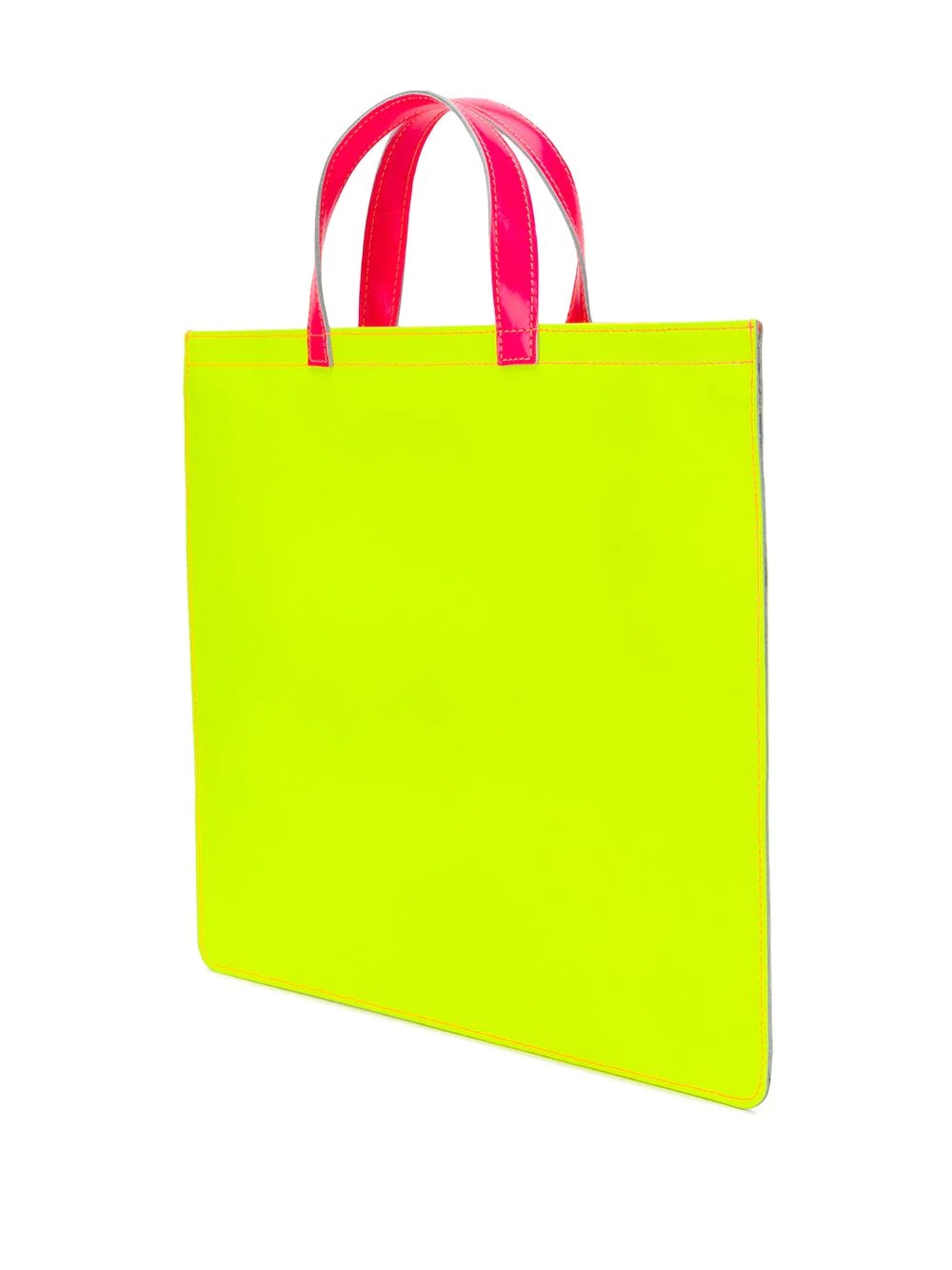 colour-block tote bag - 3