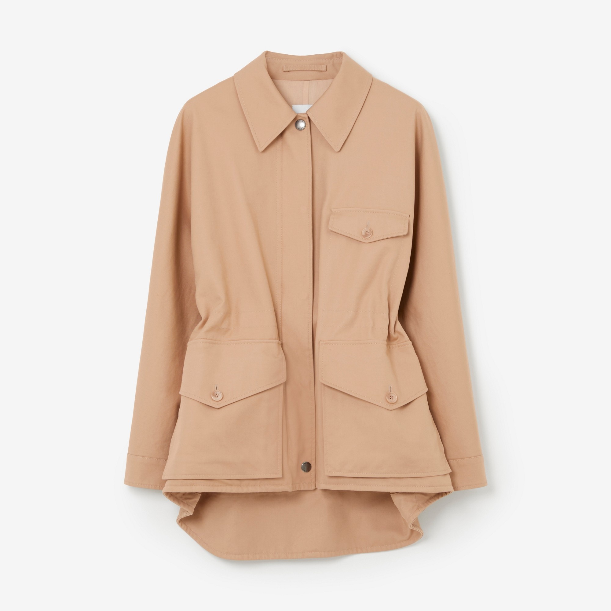 Cotton Gabardine Field Jacket - 1