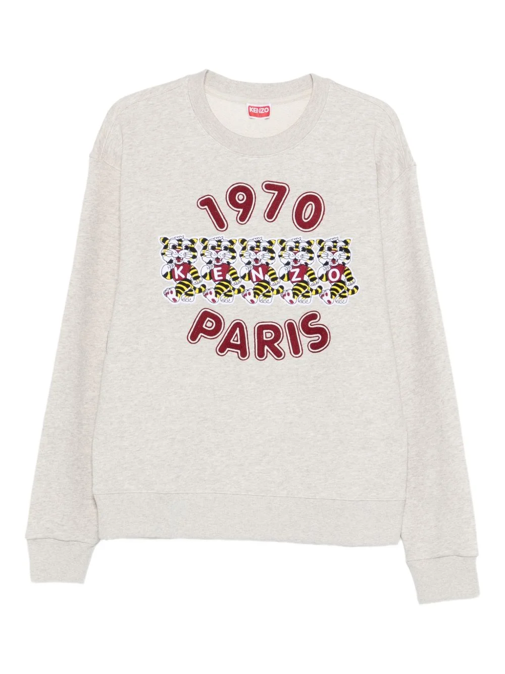 paris graphic crew-neck sweatshirt - 1