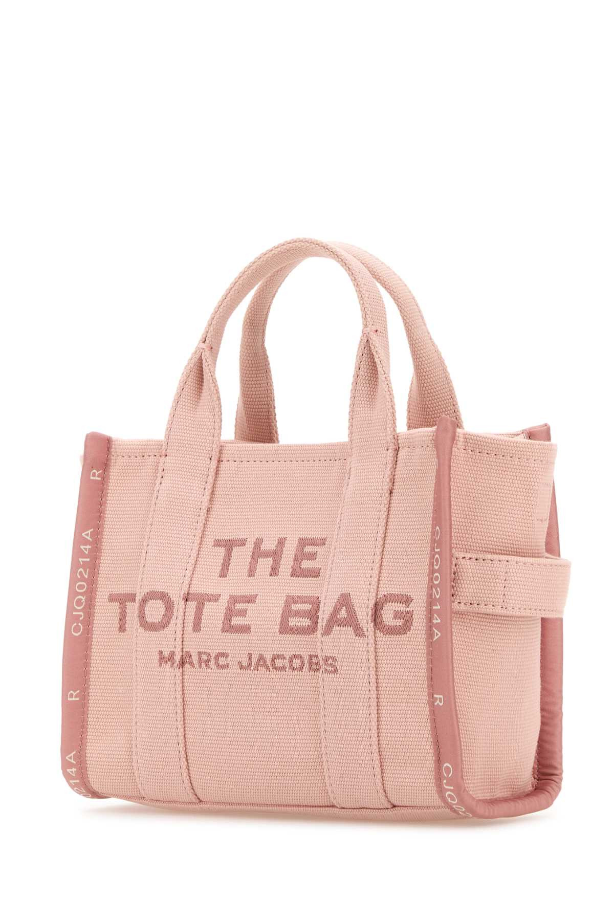 Marc Jacobs Women Pink Canvas Small The Tote Bag Handbag - 2