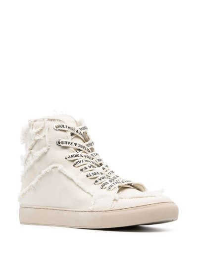 Zadig & Voltaire Flash hi-top sneakers outlook