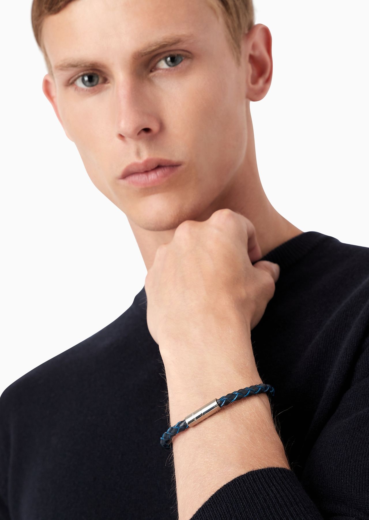 Plaited leather bracelet - 3