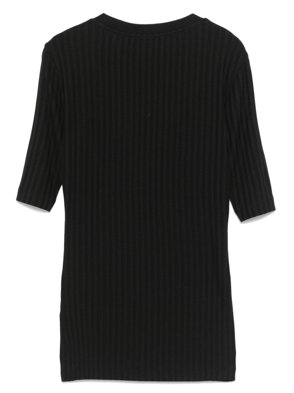 ribbed T-shirt - 2