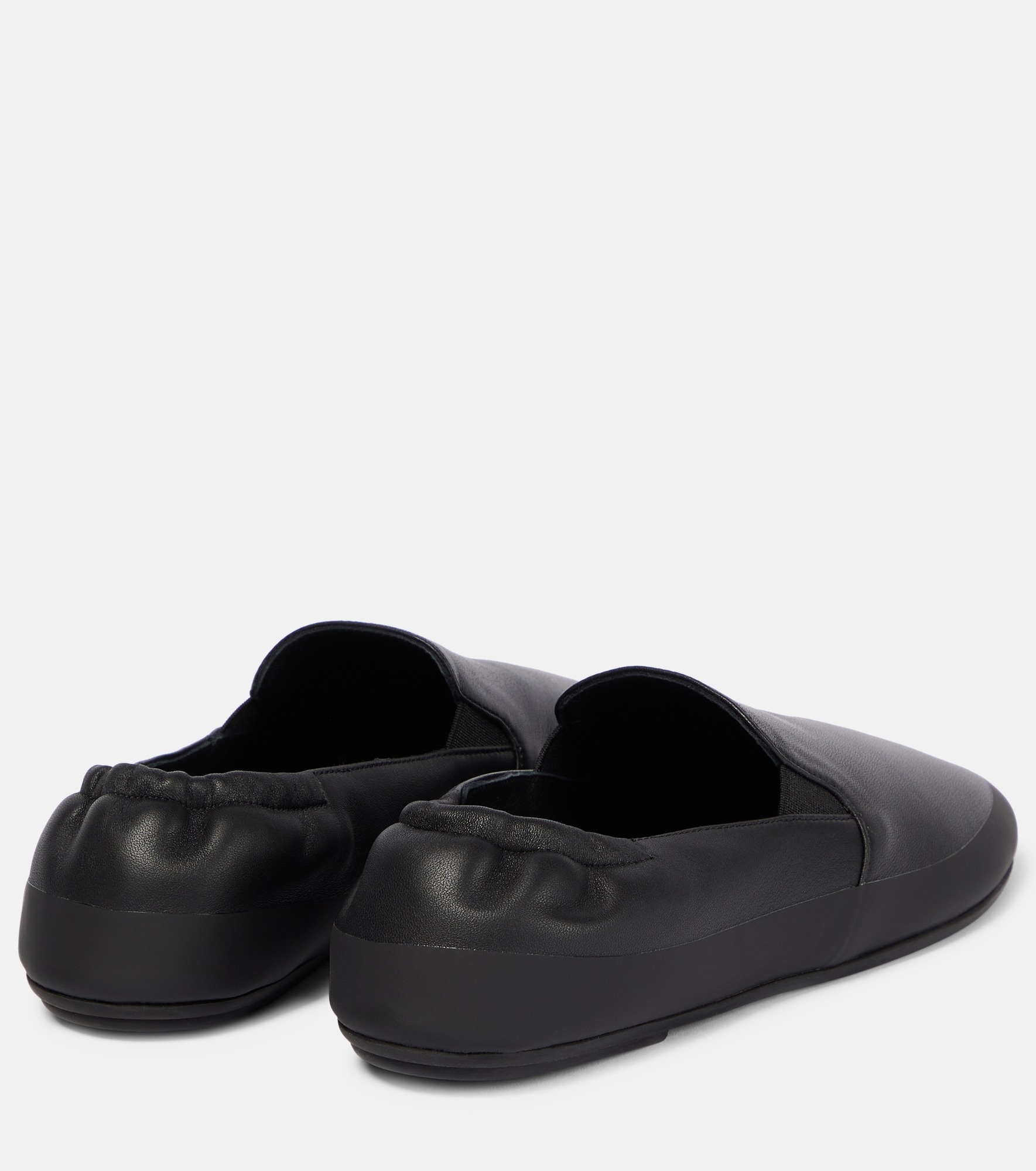 Tech leather loafers - 3