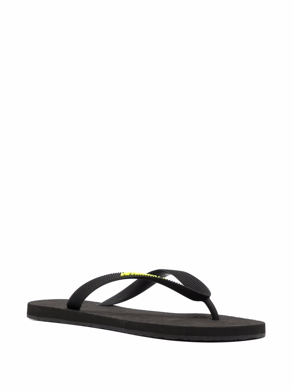 logo-print flip flops - 2