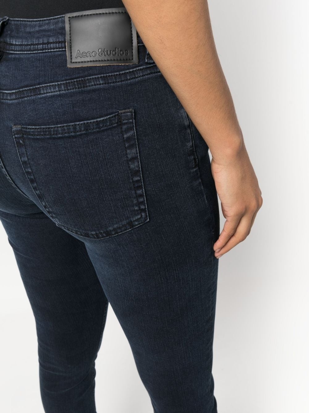 Climb skinny washed denim trousers - 5