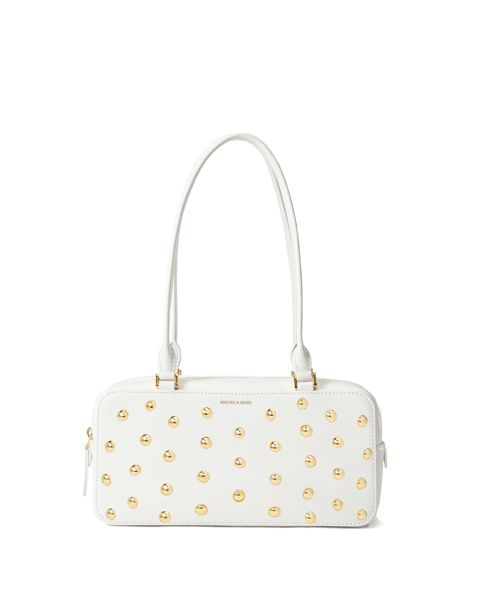 STUDDED BOXY SHOULDER BAG - 7