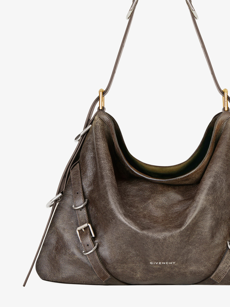 MEDIUM VOYOU BAG IN AGED LEATHER 6