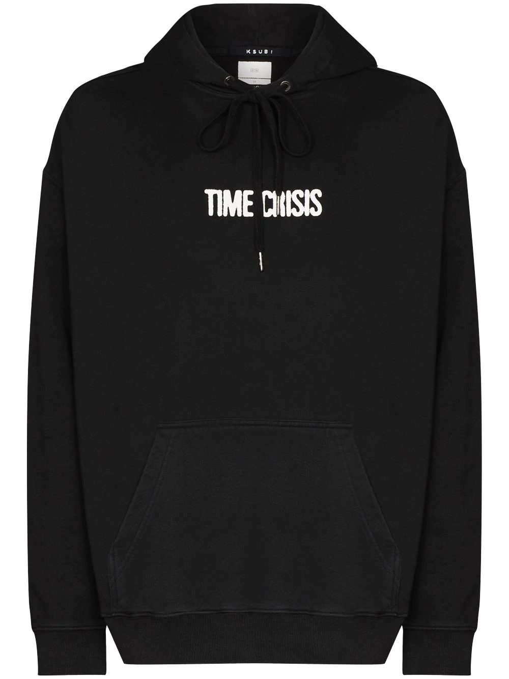 time crisis print hoodie - 1