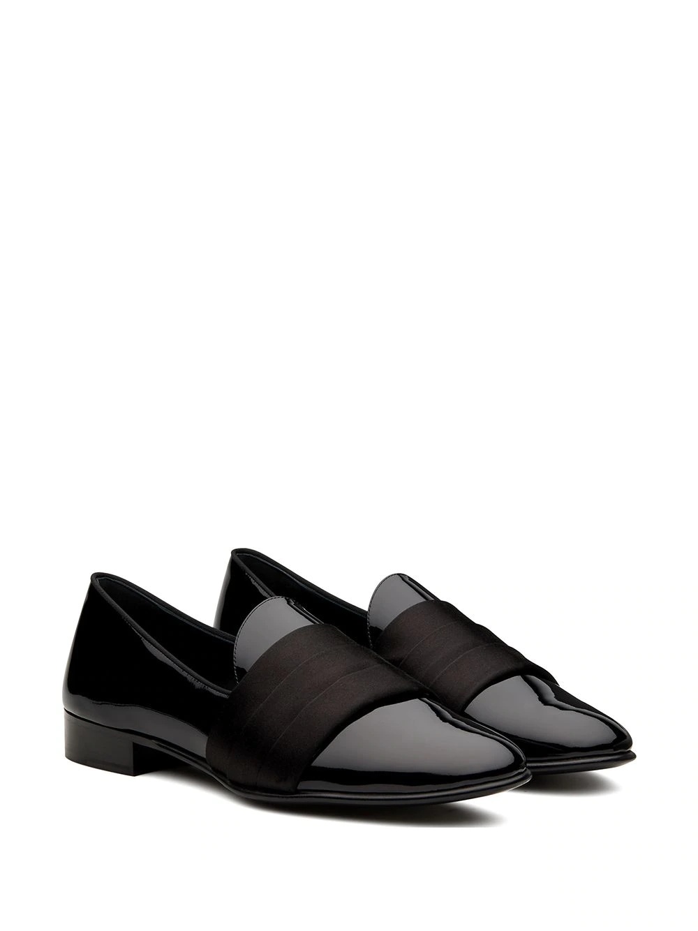 slip-on patent loafers - 2