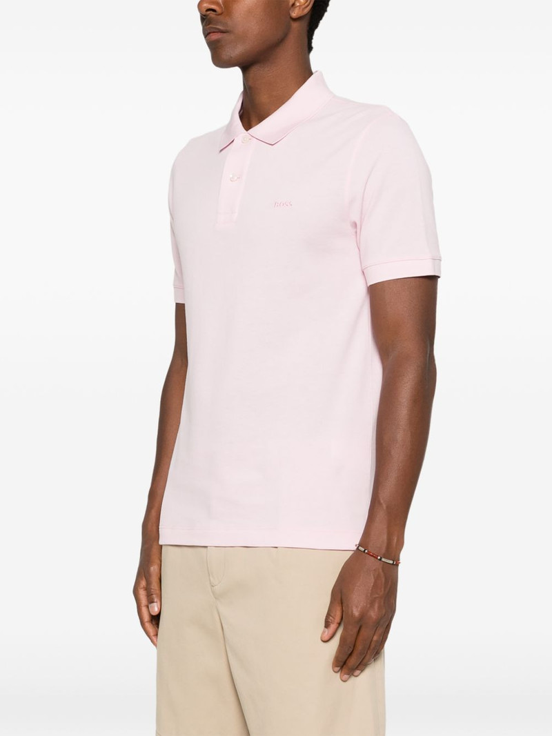 logo-embroidered polo shirt 3