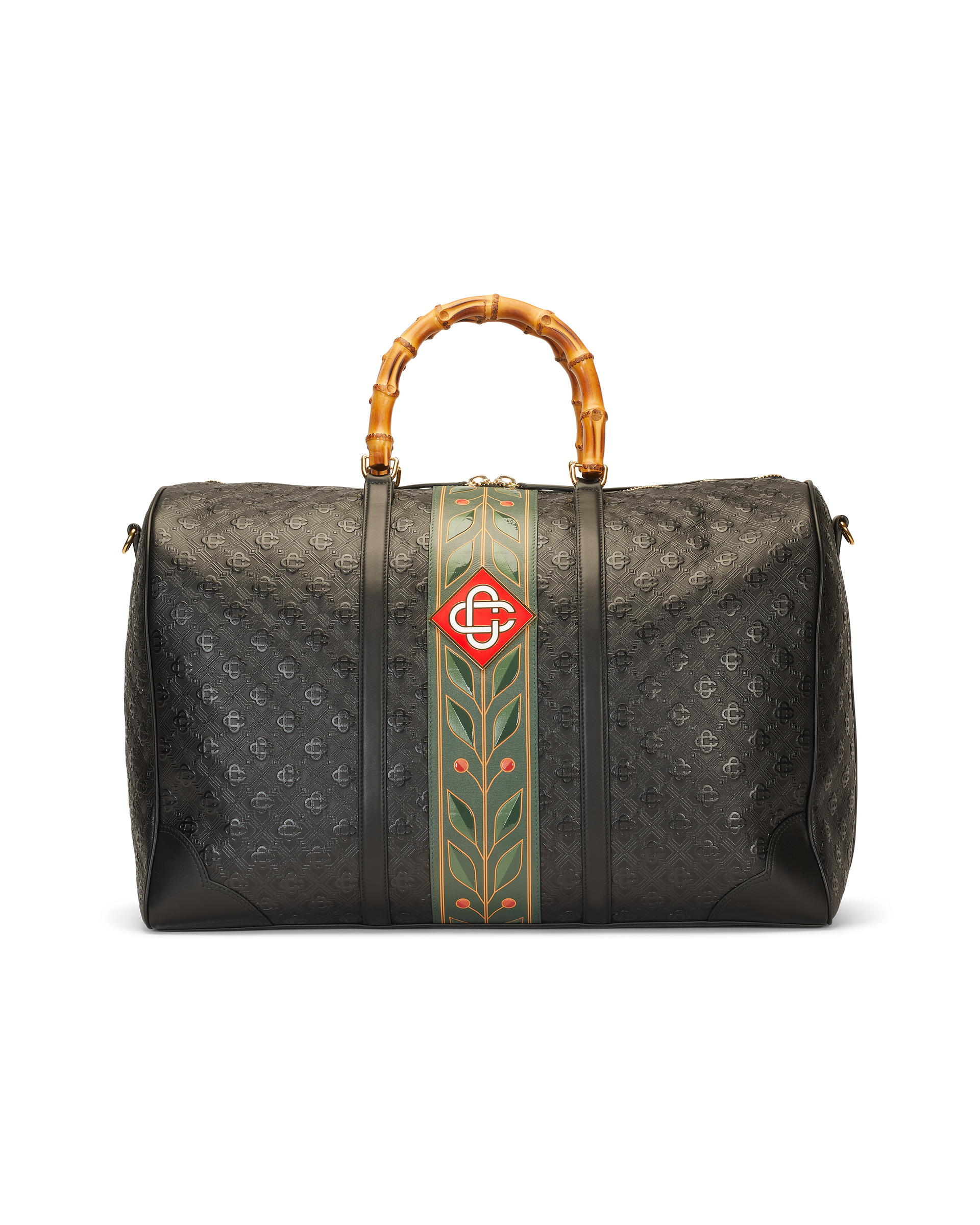 Black Monogram Weekender Bag - 1