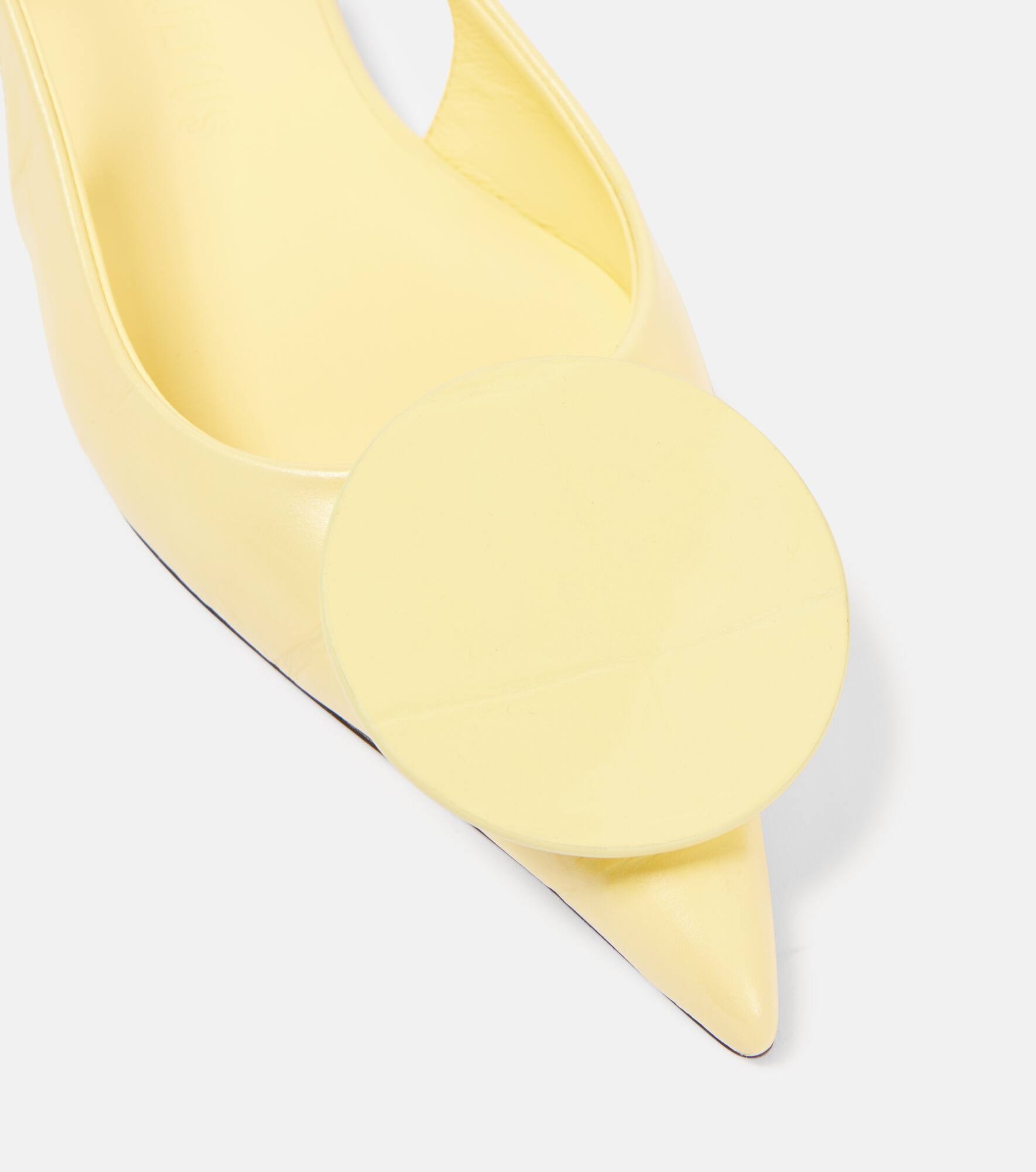 Les Slingbacks Duelo leather ballet flats - 5