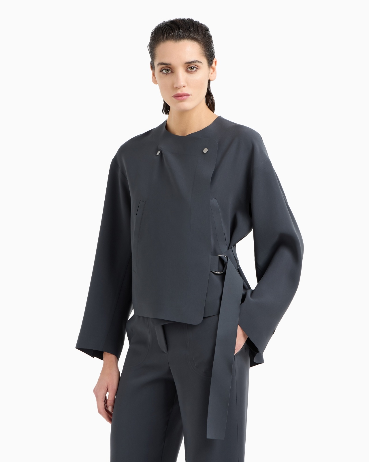 BLOUSON IN TECHNICAL CADY - 4