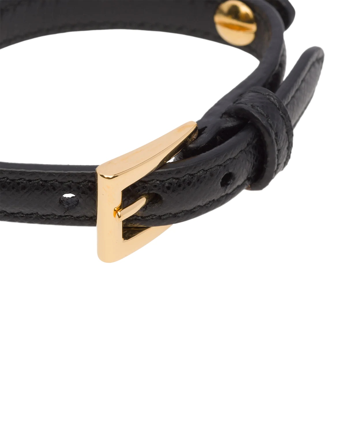 Saffiano leather bracelet - 3