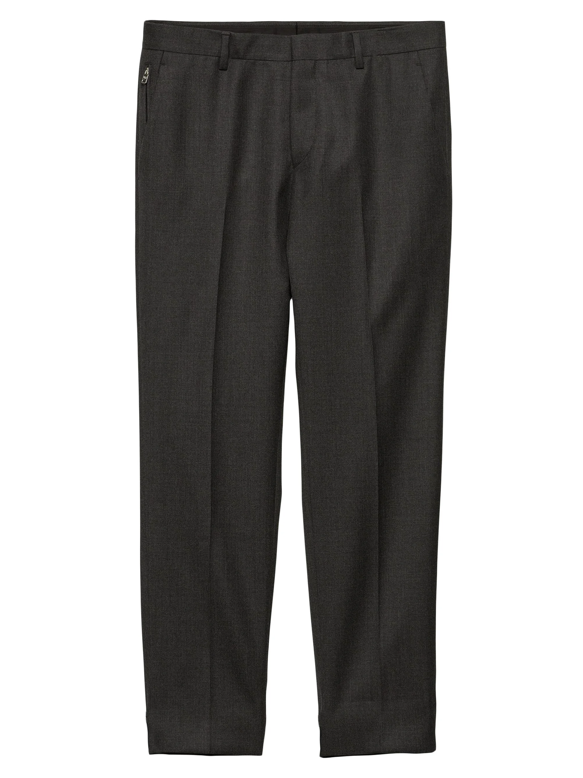 Men's Wool Pants - Grey - 1