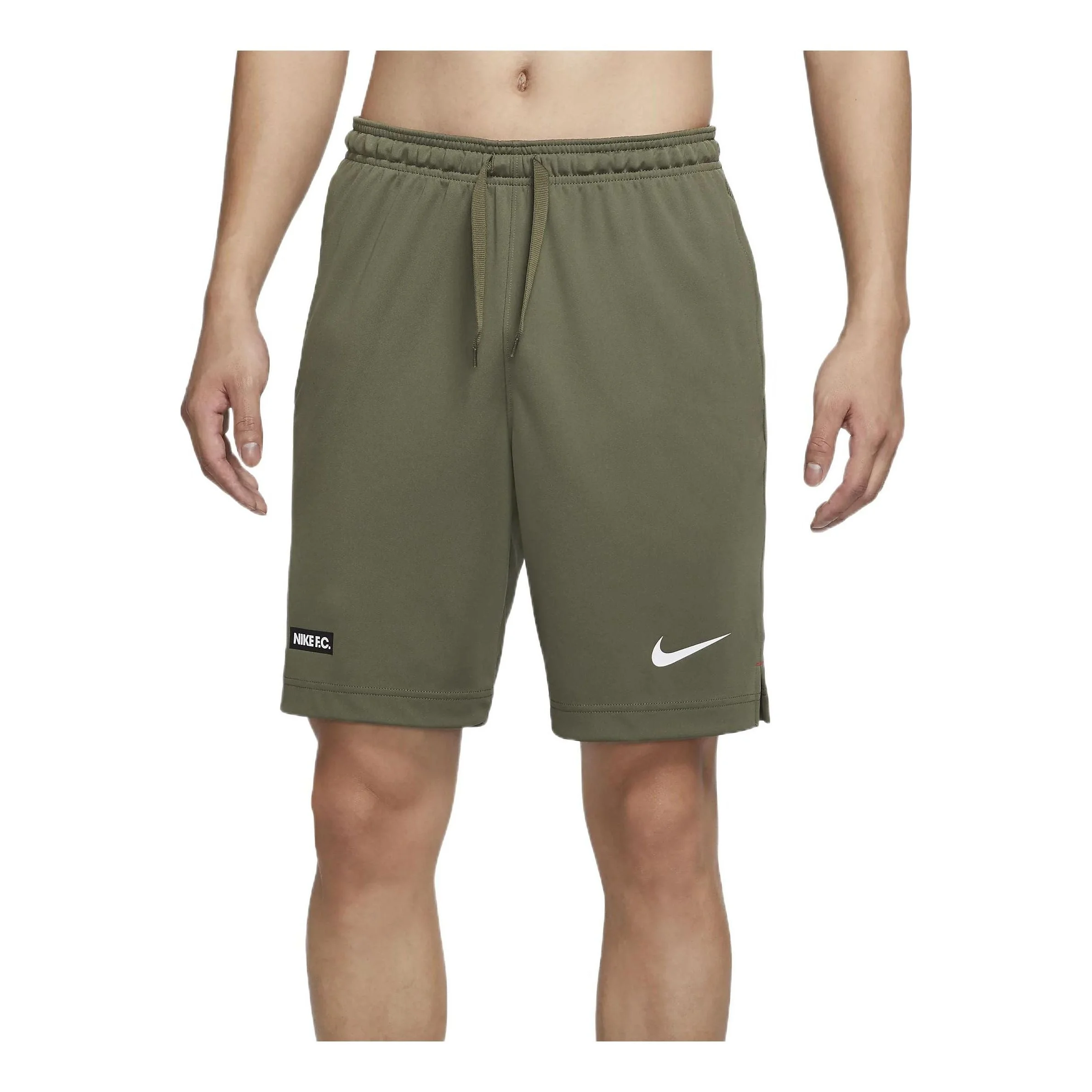 Nike Quick Dry Material Logo Printing Shorts Olive Green DH9664-222 - 1