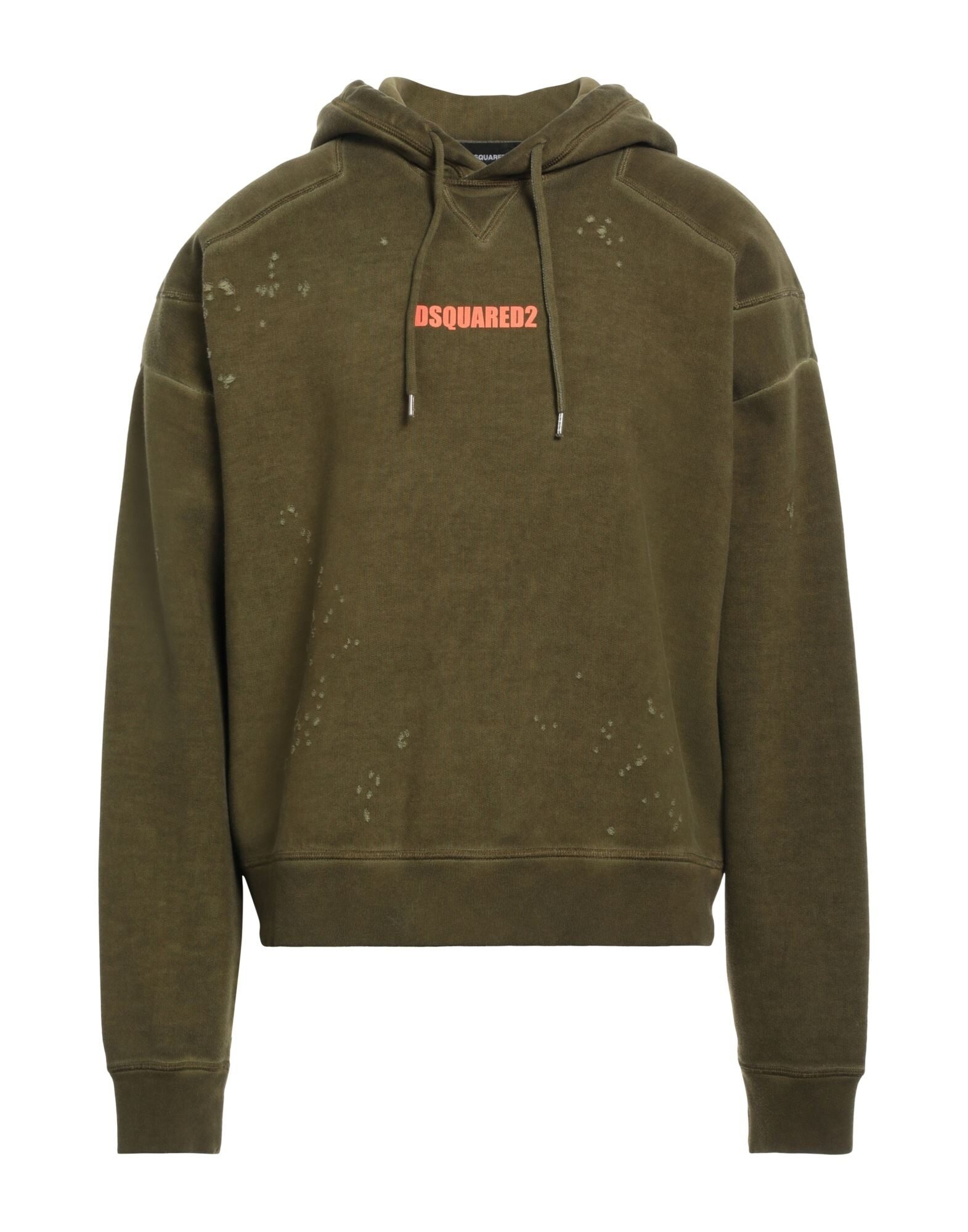 Military green Men's Hooded Sweatshirt - 1