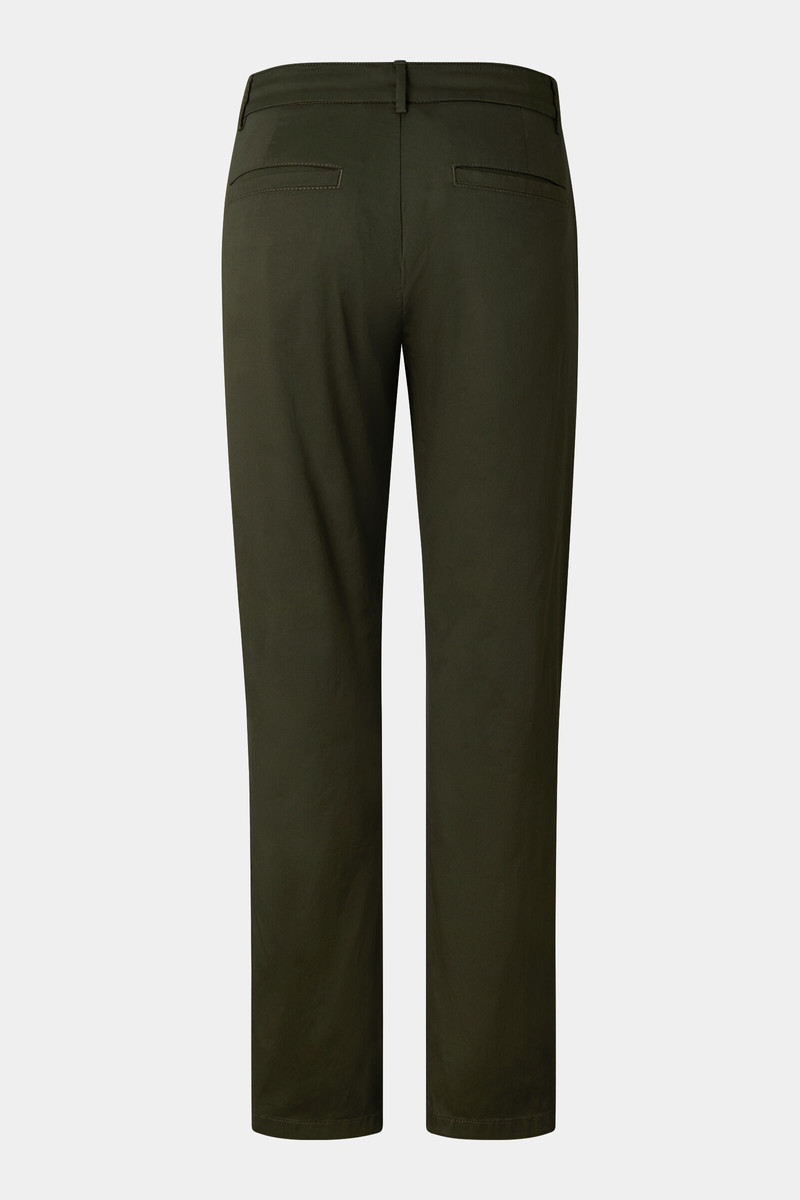 BOGNER Chinos Riley Business in Olive green outlook