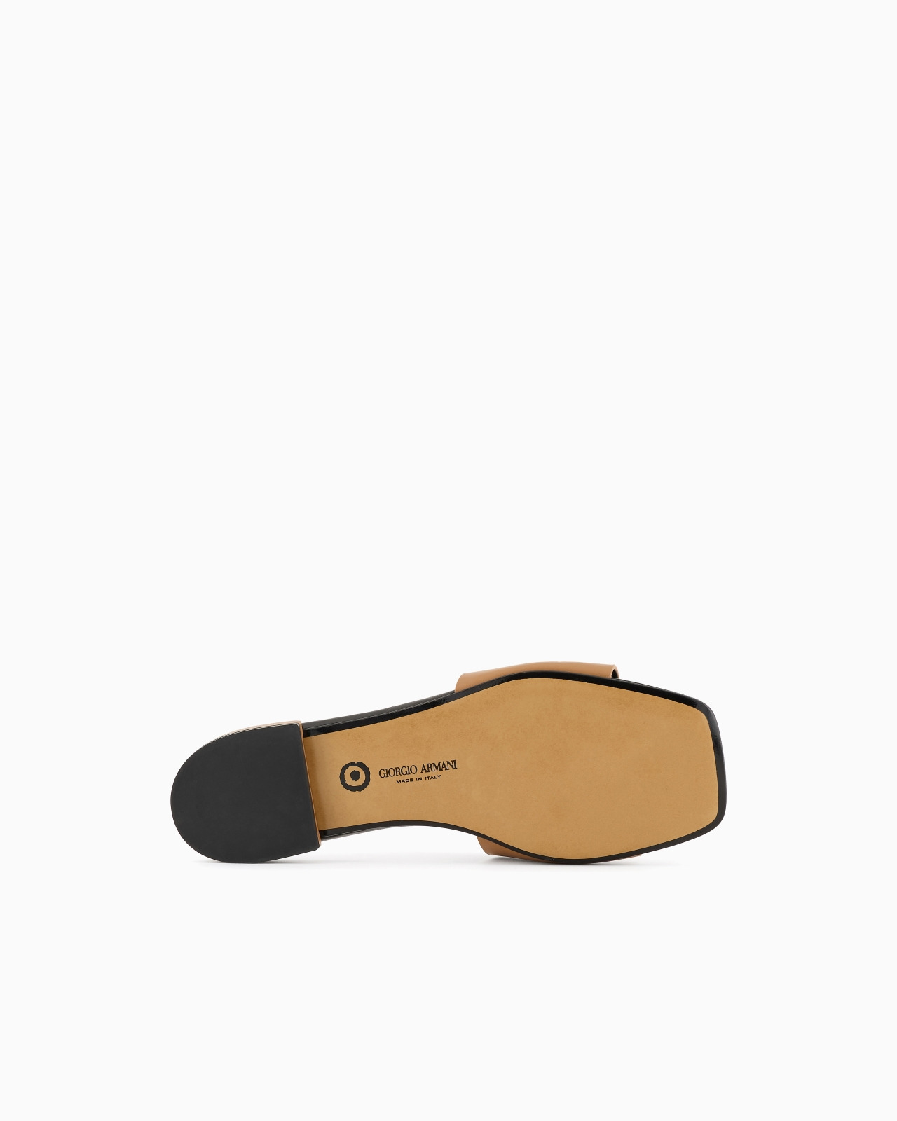 GIORGIO ARMANI X 10 CORSO COMO CALFSKIN FLAT SANDALS - 6