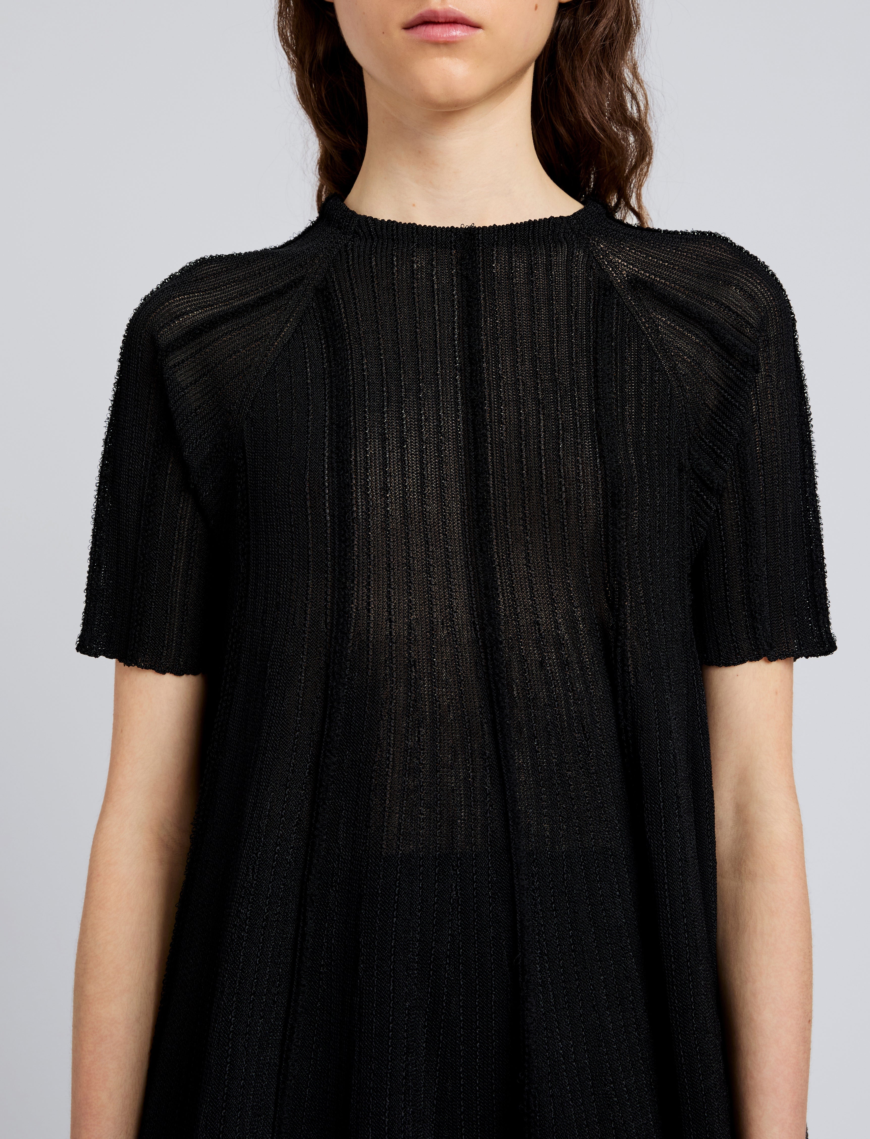 Tavia Top in Viscose Fringe Knit - 6