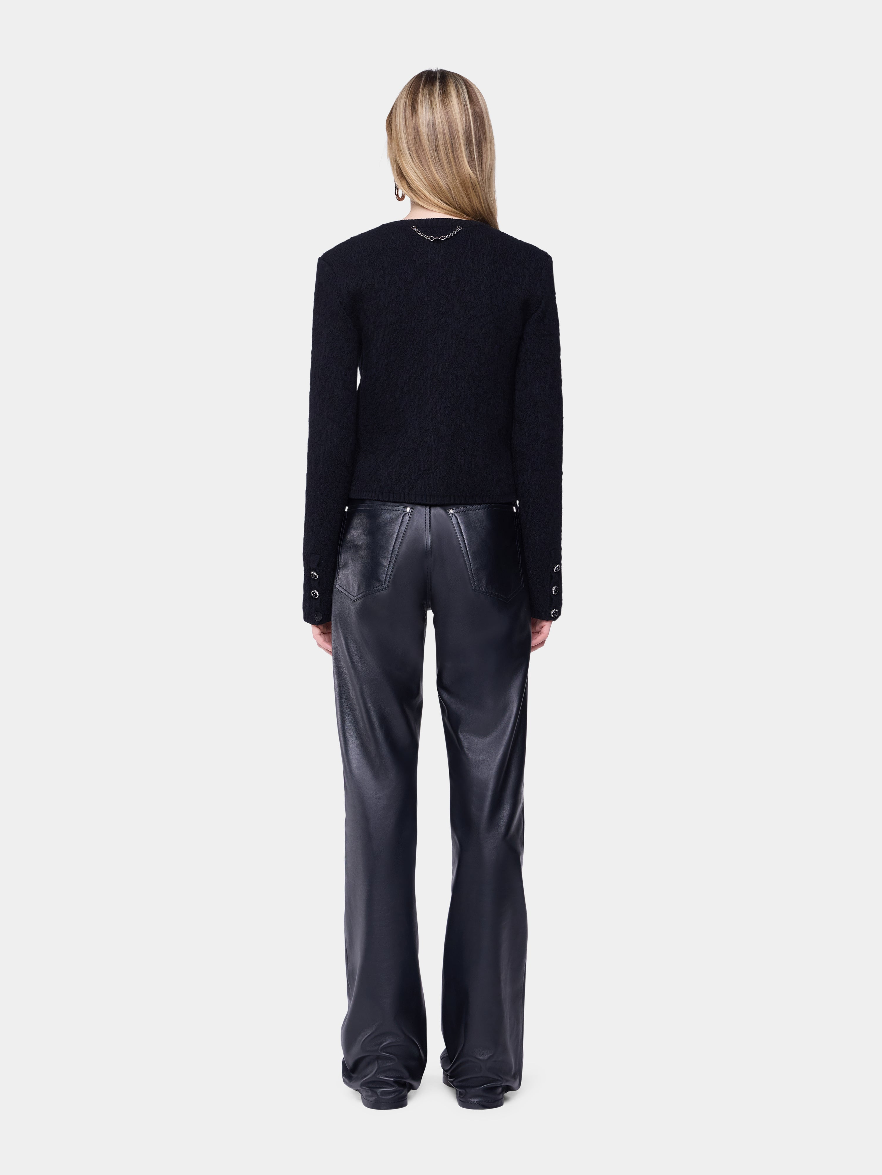 KNITTED CARDIGAN IN WOOL - 3