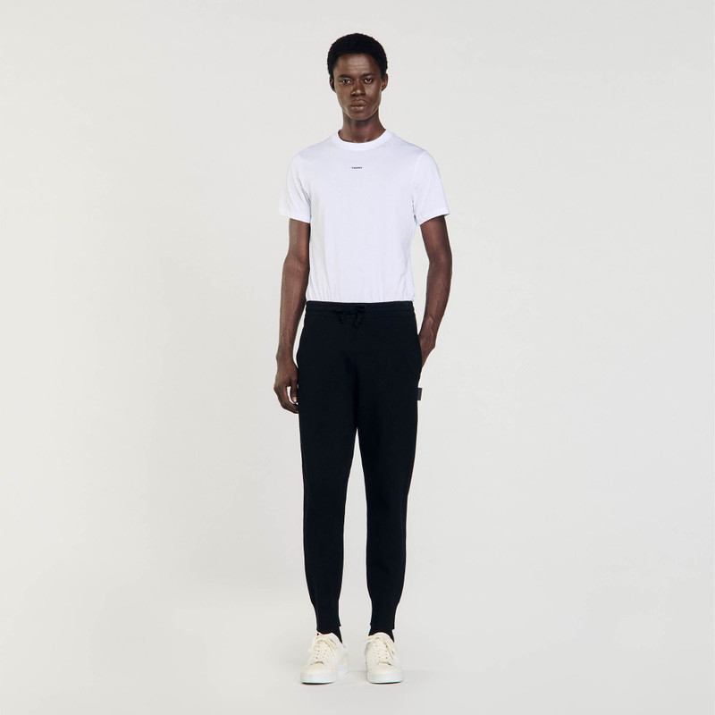 Sandro KNIT JOGGING BOTTOMS outlook