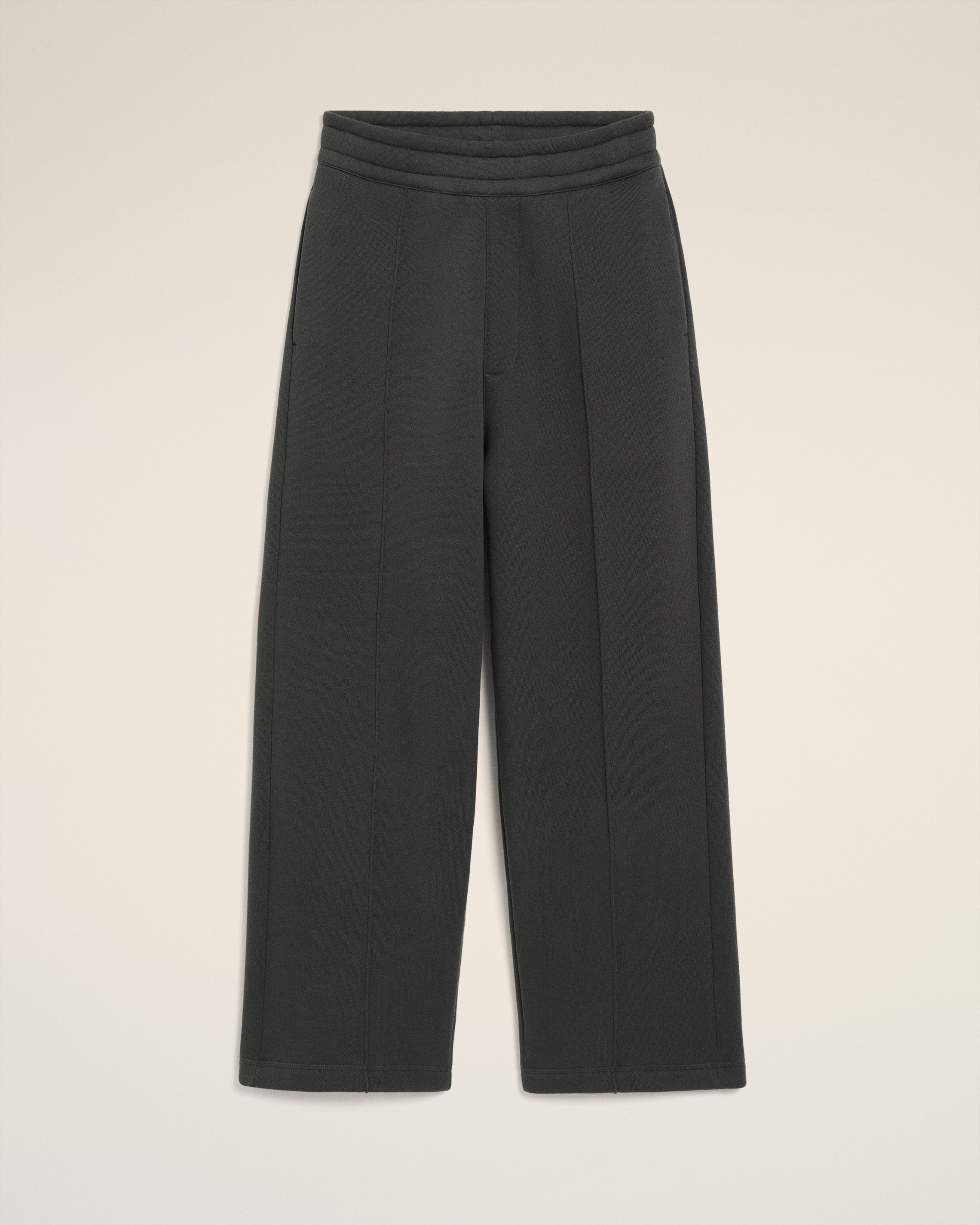BLACK COTTON FLARE AMI DE CŒUR JOGGING - 9