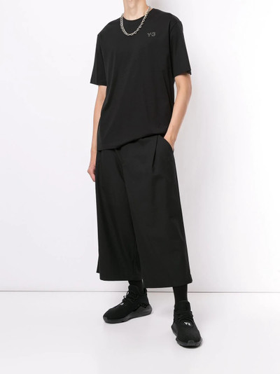 Y-3 plain logo T-shirt outlook