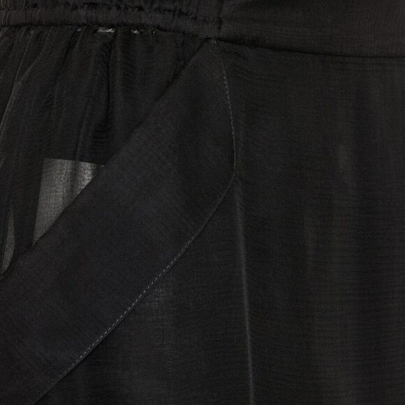 Saint Laurent Women Silk Muslin Pencil Skirt - 3
