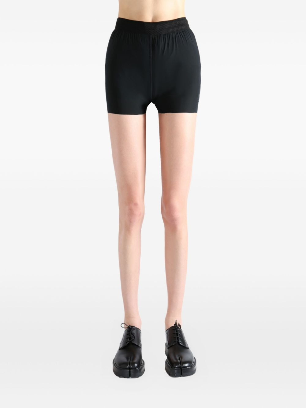 elasticated-waistband shorts - 2