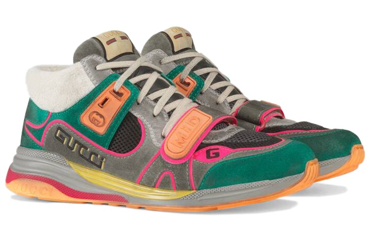 Gucci Ultrapace Mid 'Green Teal' 598132-0PVZ0-3185 - 2