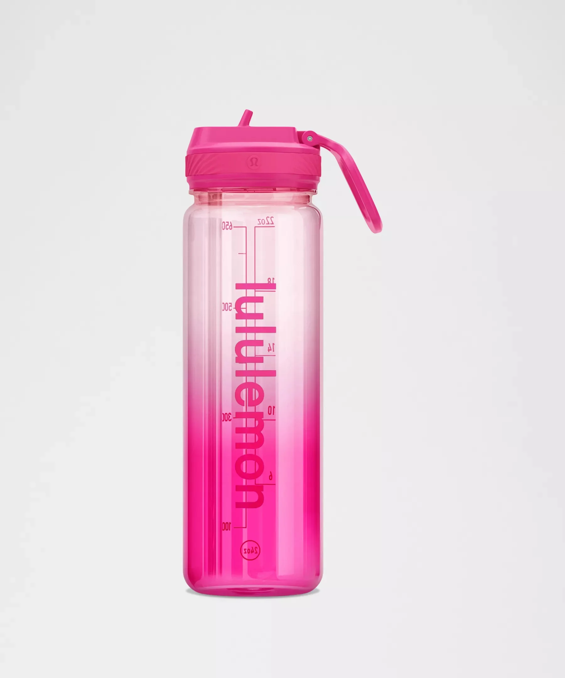 Back to Life Clear Bottle 24oz *Straw Lid - 1