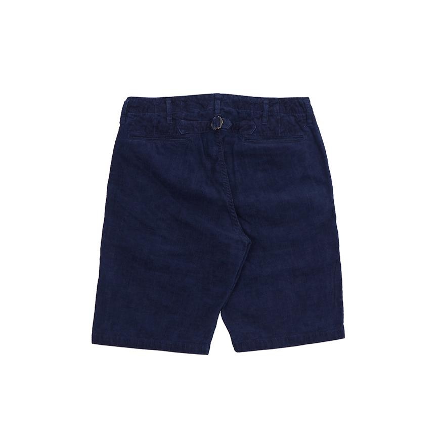 CHINO SHORTS (SLUB CORS) DK.INDIGO - 2