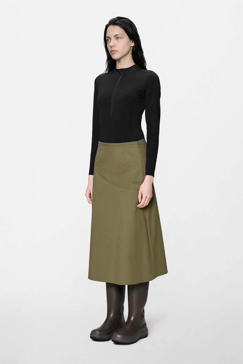 Light Woven W Skirt 4