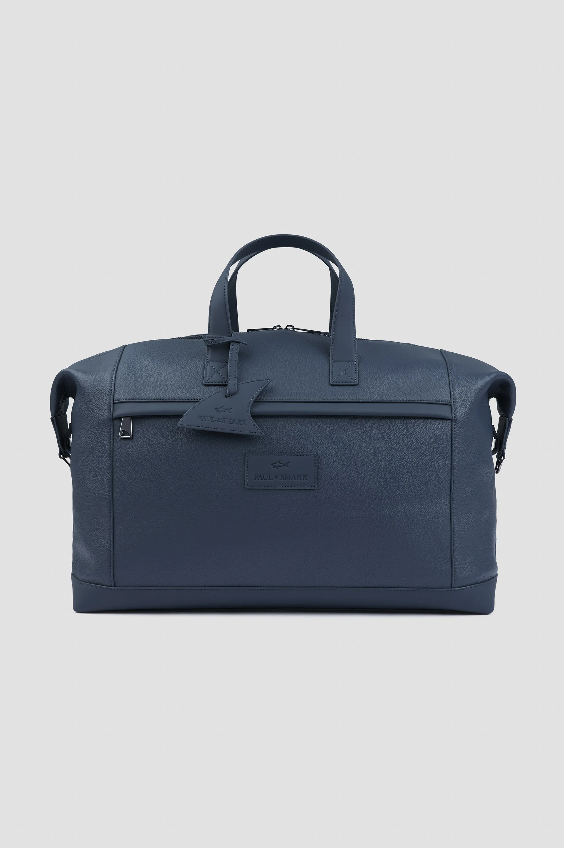 TUMBLED LEATHER HOLDALL - 1