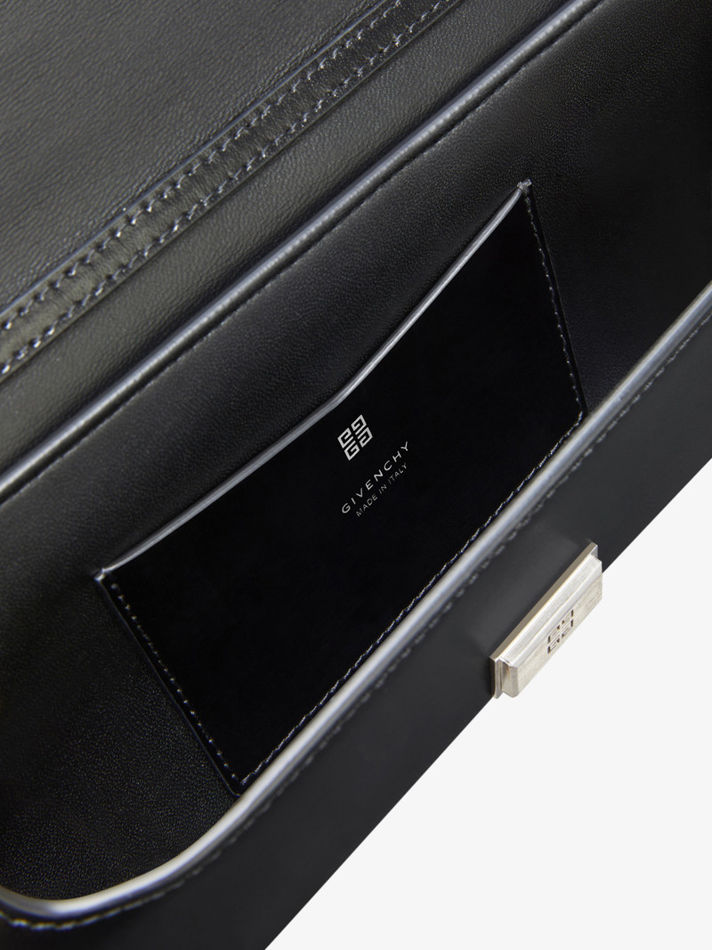 VOYOU CLUTCH BAG IN CROCODILE EFFECT LEATHER 6