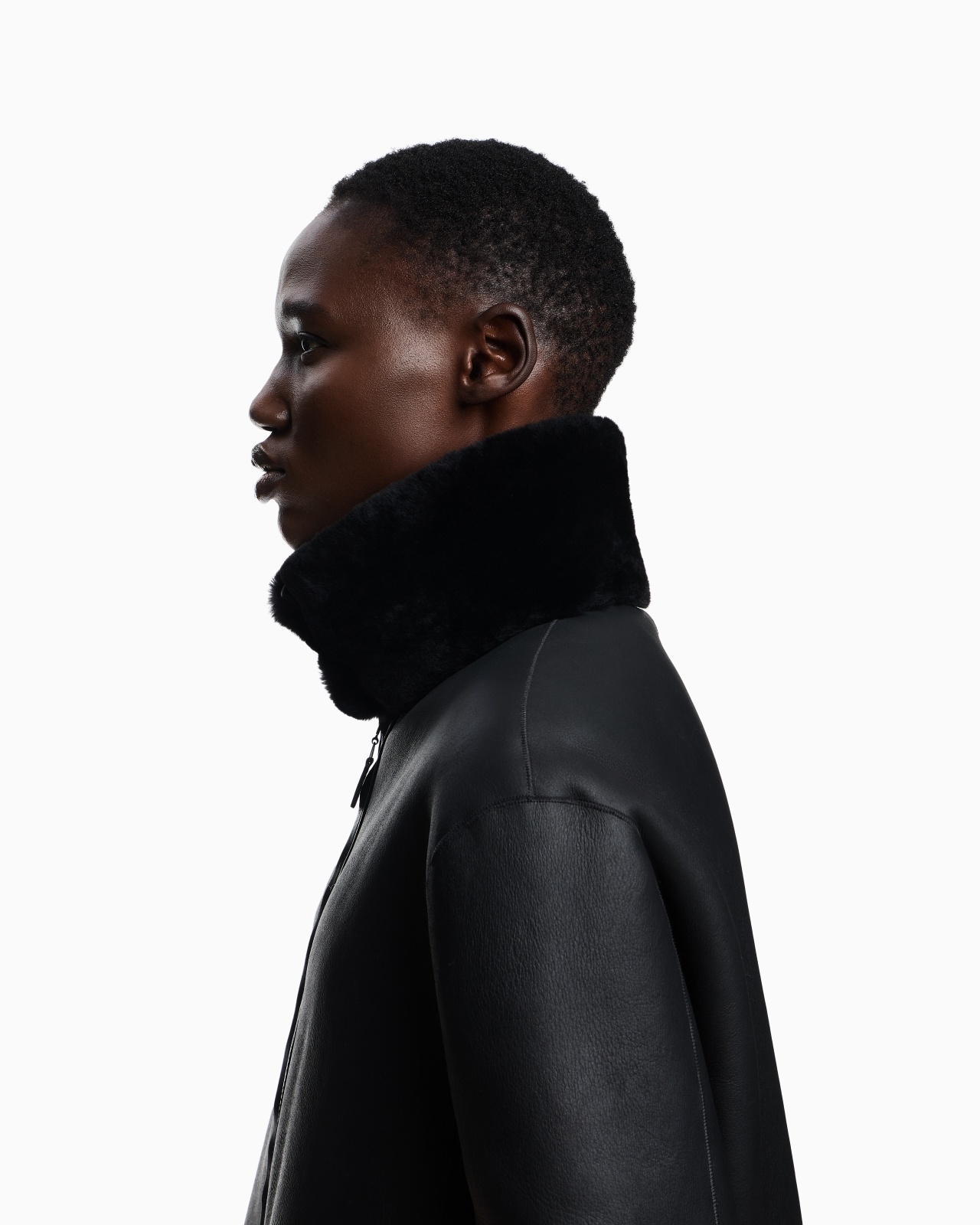ASV REVERSIBLE COAT IN SPANISH MERINO SHEARLING LAMBSKIN - 6