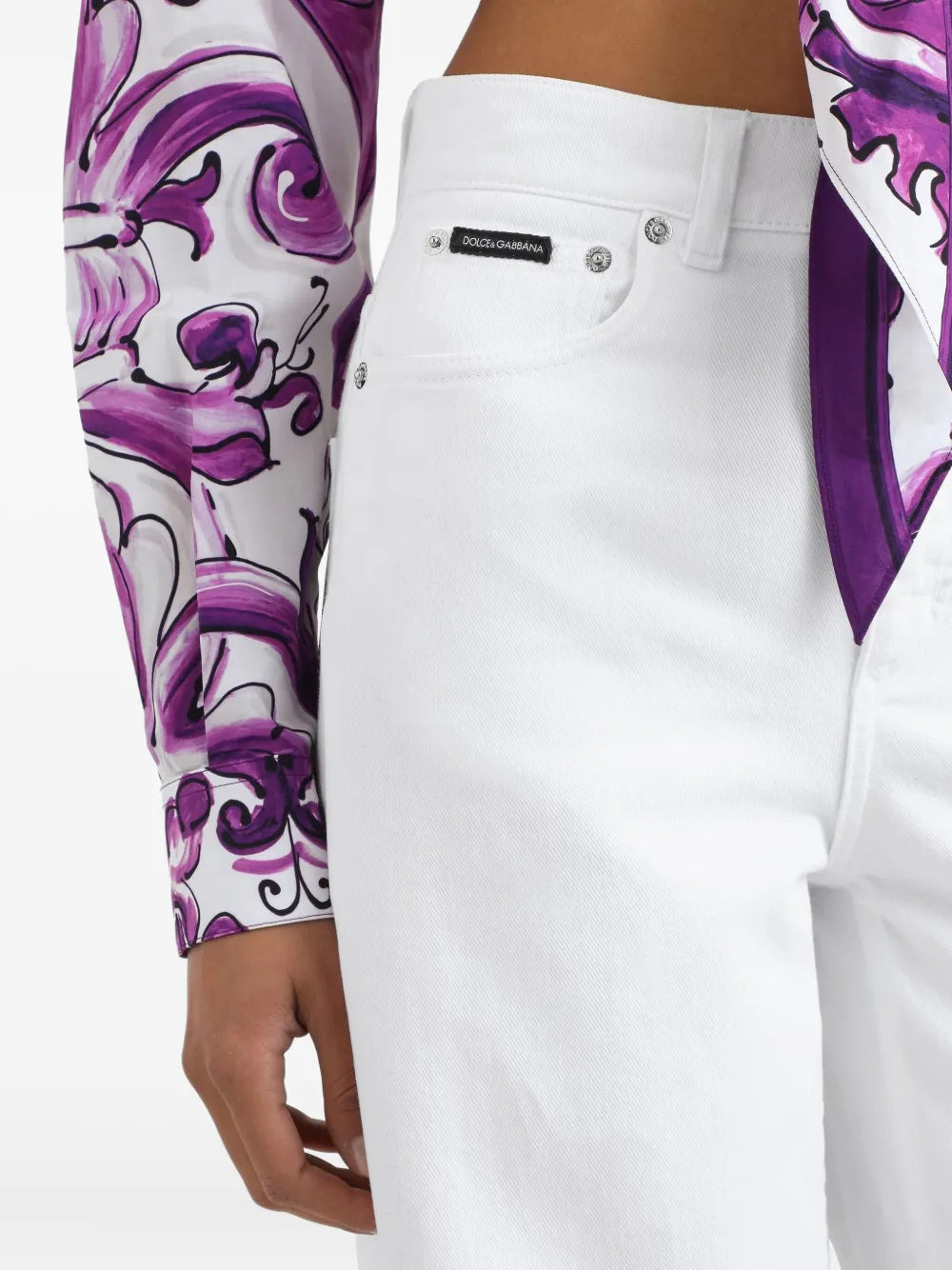 Dolce & Gabbana Women Cotton Jeans - 3
