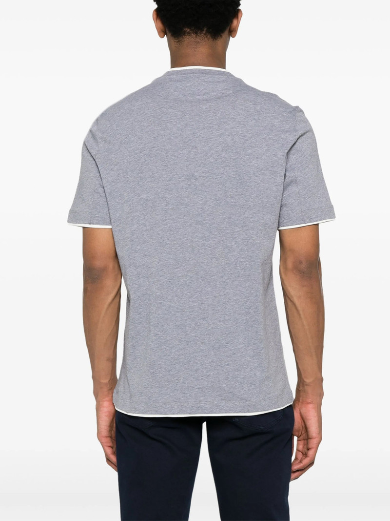 Brunello Cucinelli Brunello Cucinelli Faux-layered Cotton T-shirt outlook
