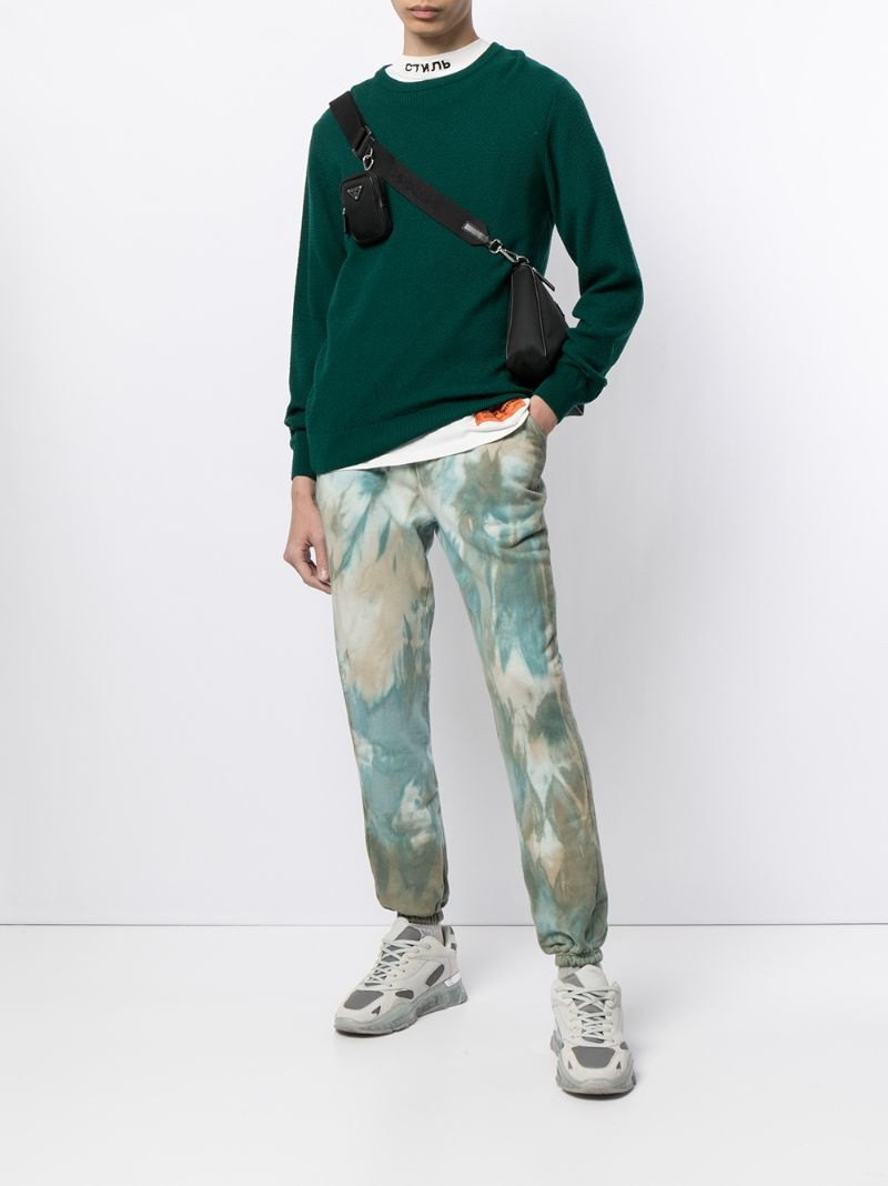 John Elliott tie-dye print track pants outlook