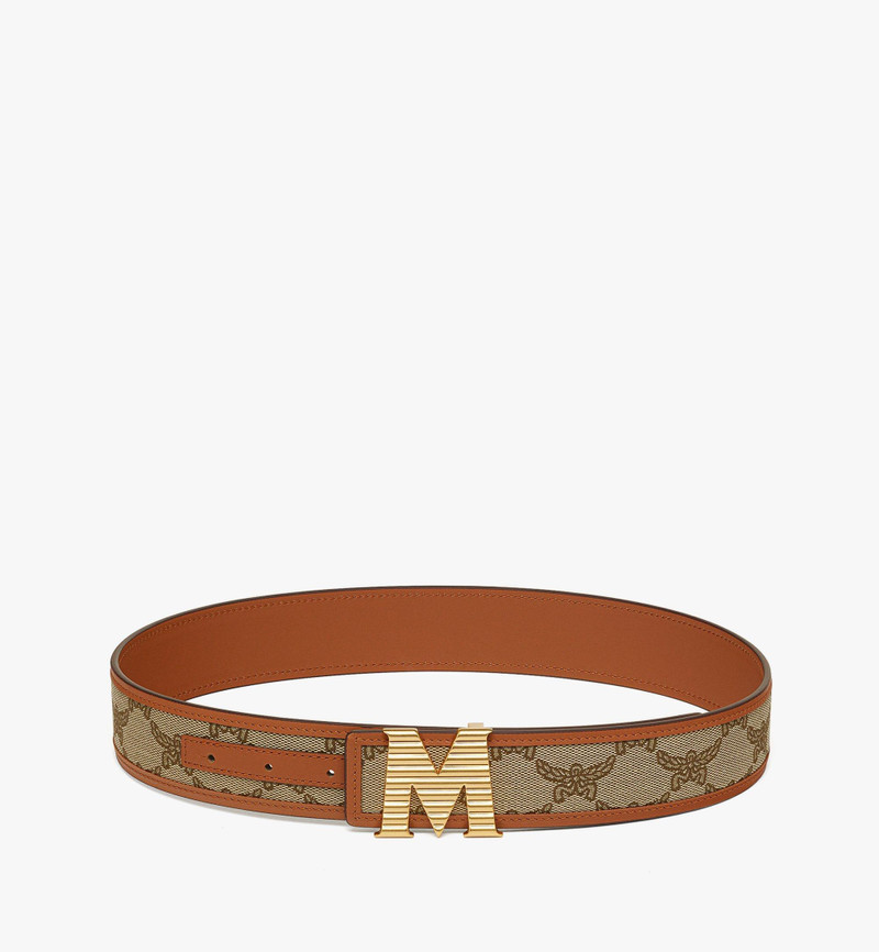 Claus Fluted M Reversible Belt 1.5” in Lauretos Jacquard 1