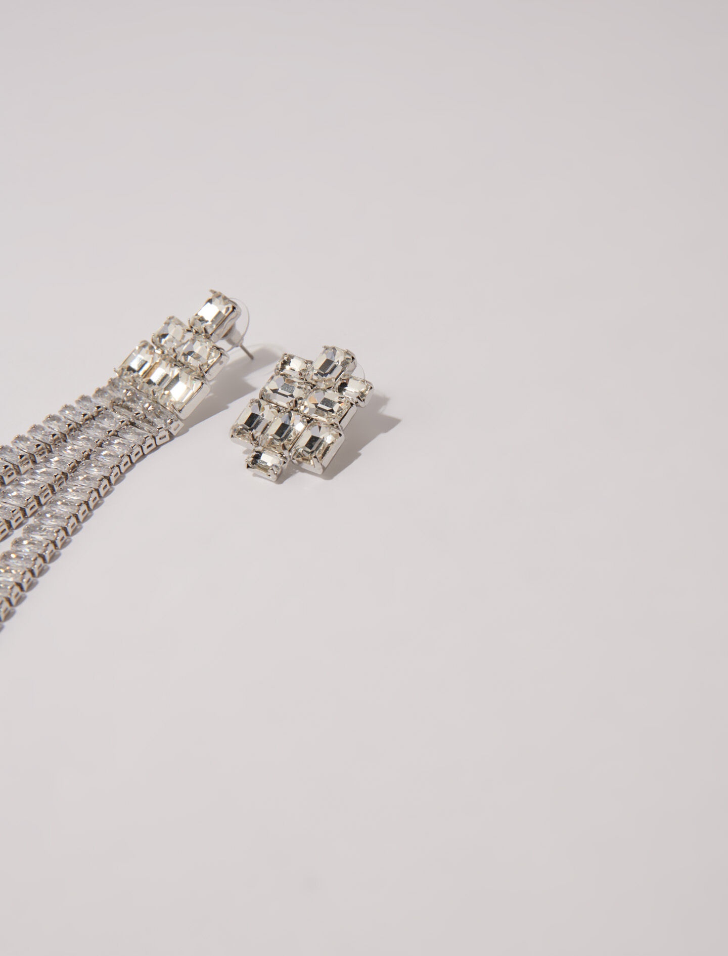 Cascade diamanté earrings - 3