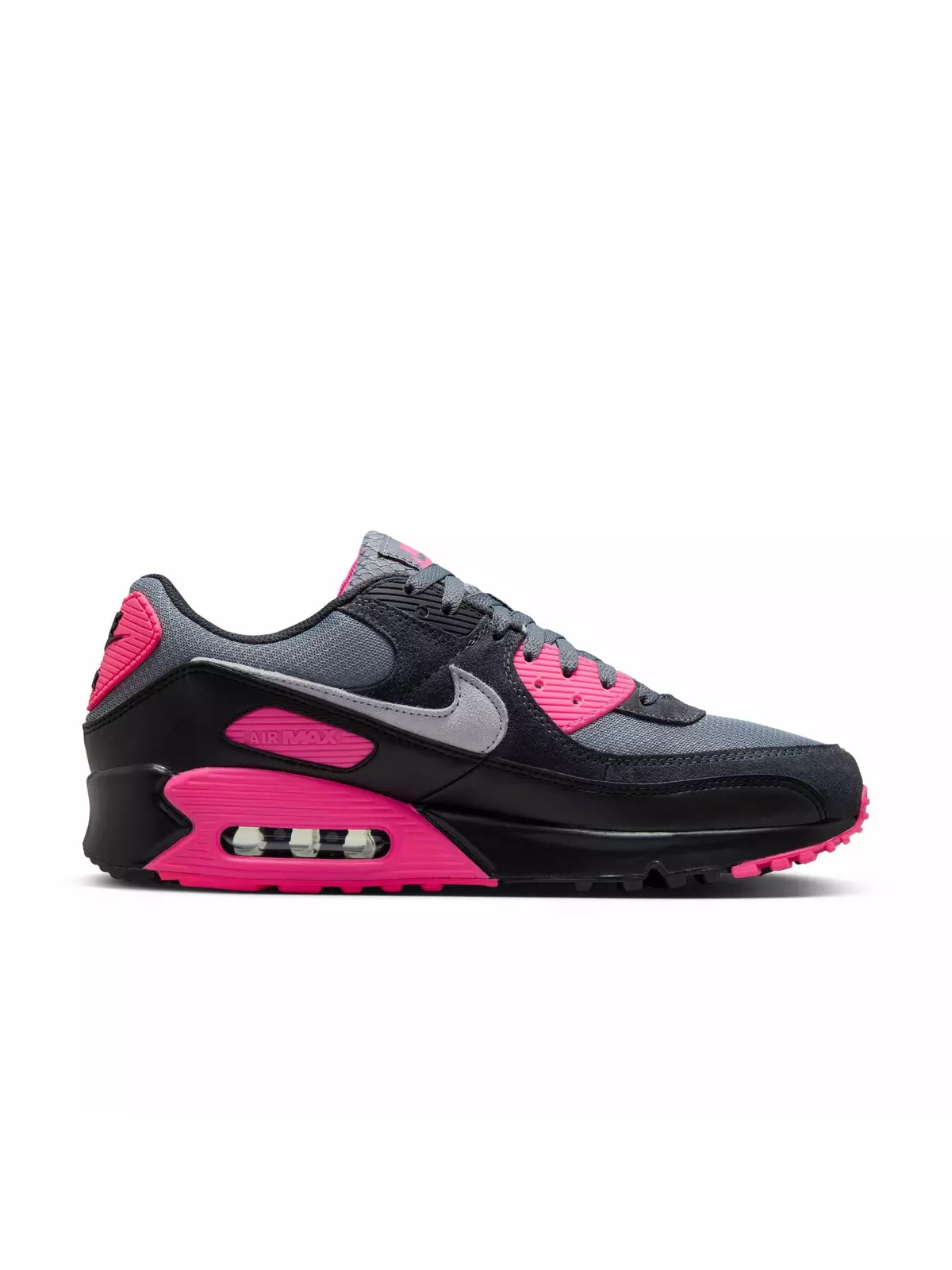 Air Max 90 "Cool Grey/Hyper Pink/Black/Wolf Grey" Men's Shoe - 1
